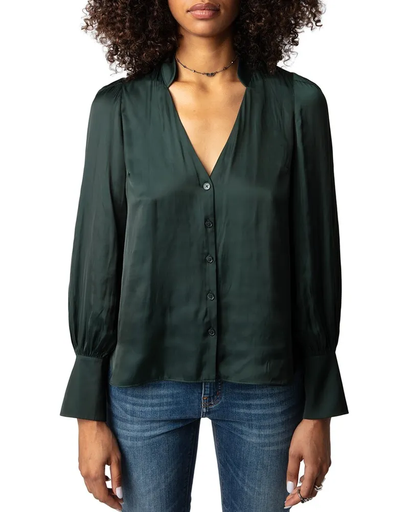 Zadig & Voltaire Satin Shirt Nocolor