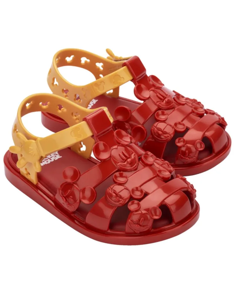 Melissa Magic + Mickey Sandal Red