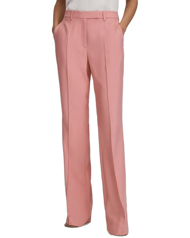 Reiss Millie Flare Trouser Pink