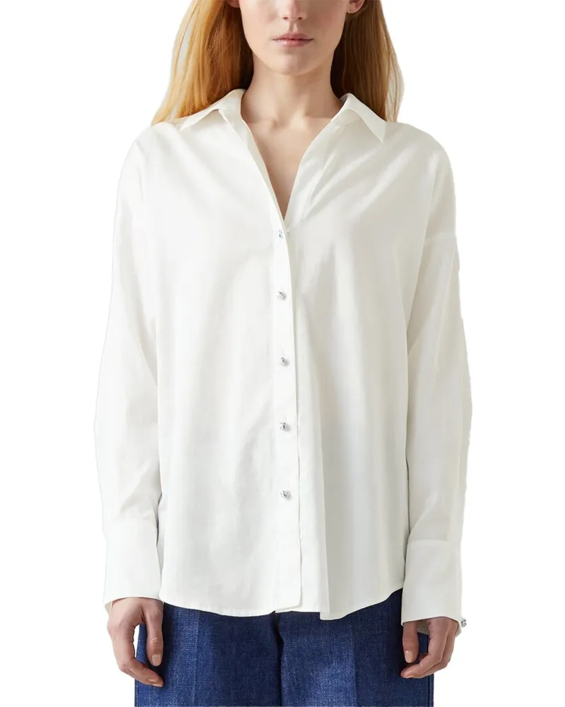 L.K.Bennett  Beatrice Blouse White