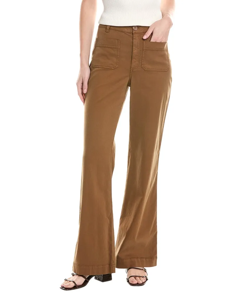 Bella Dahl Wide Leg Pant Brown