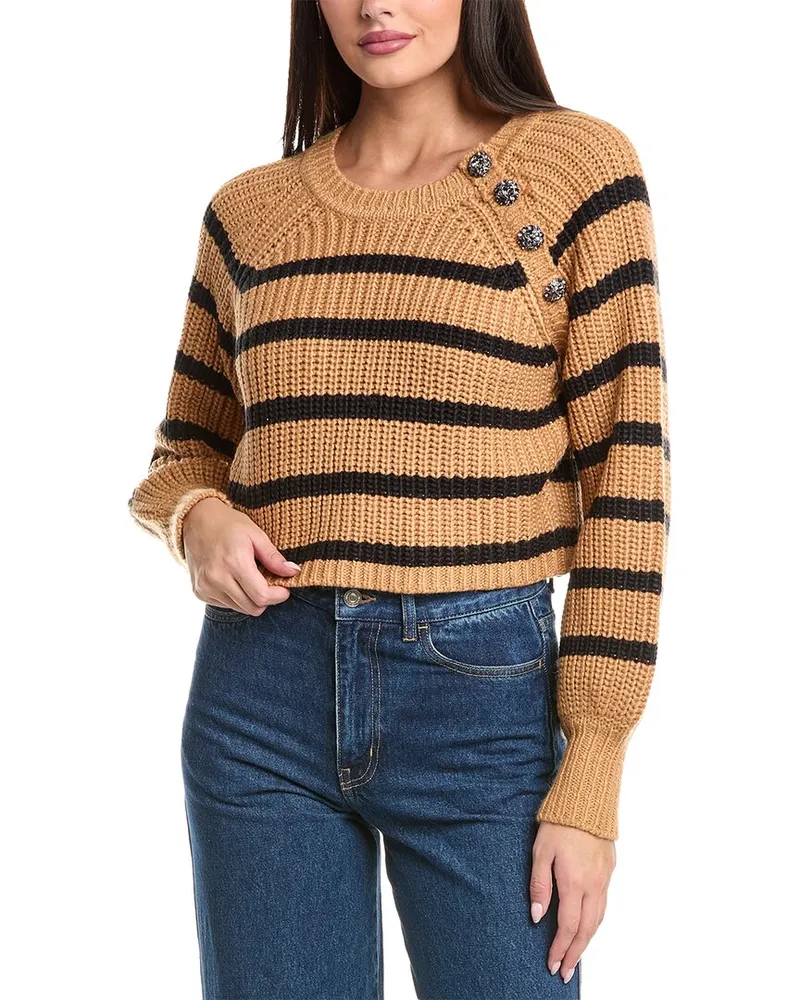 Cinq à Sept Keren Pullover Brown