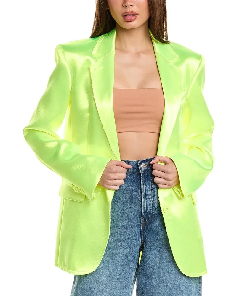 Max Mara Sportmax Racer Jacket Yellow