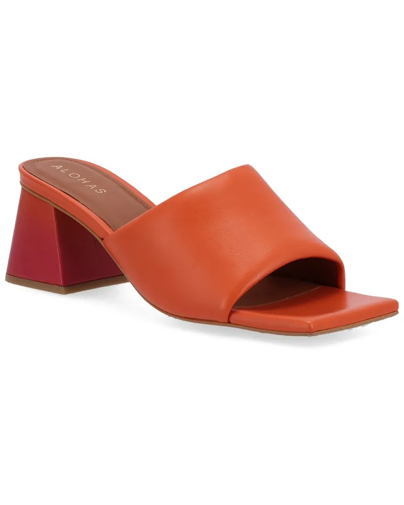 Alohas Brushed Leather Sandal Nocolor