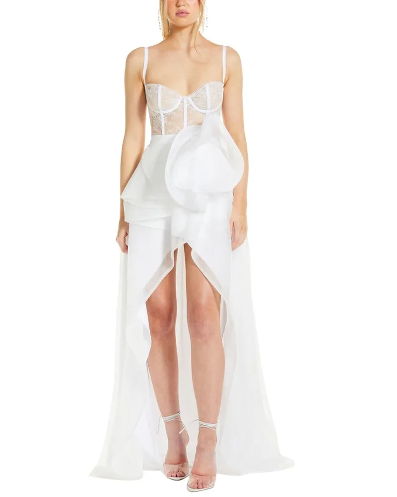 Katie May Mcbeath Maxi Dress White