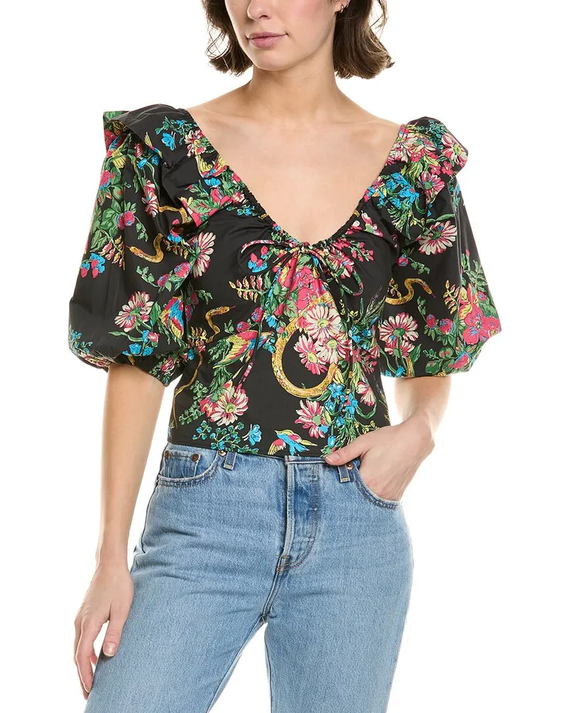 Mother The Sweet Talker Top Black