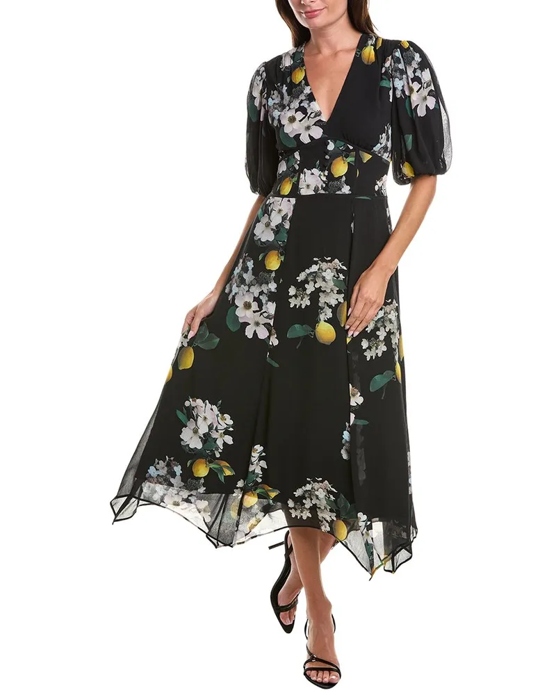 AllSaints Aspen Eugenia Maxi Dress Black