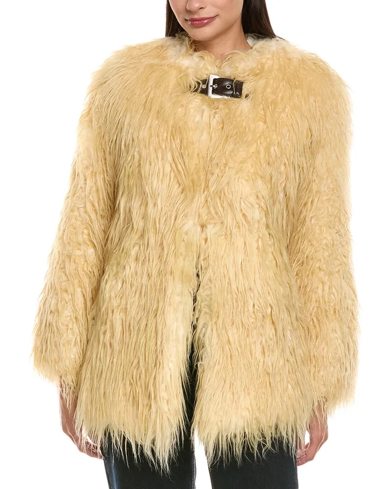 APPARIS Petra Short Coat Yellow