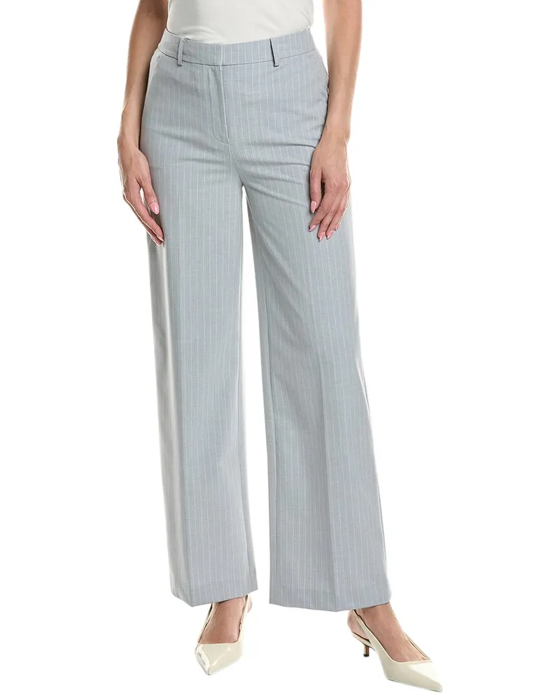 Kenneth Cole High-Rise Wide Leg Pant Grey