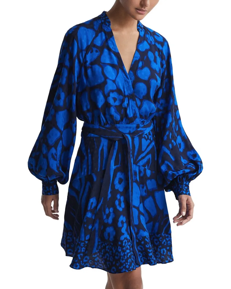 Reiss Kerri Dress Blue