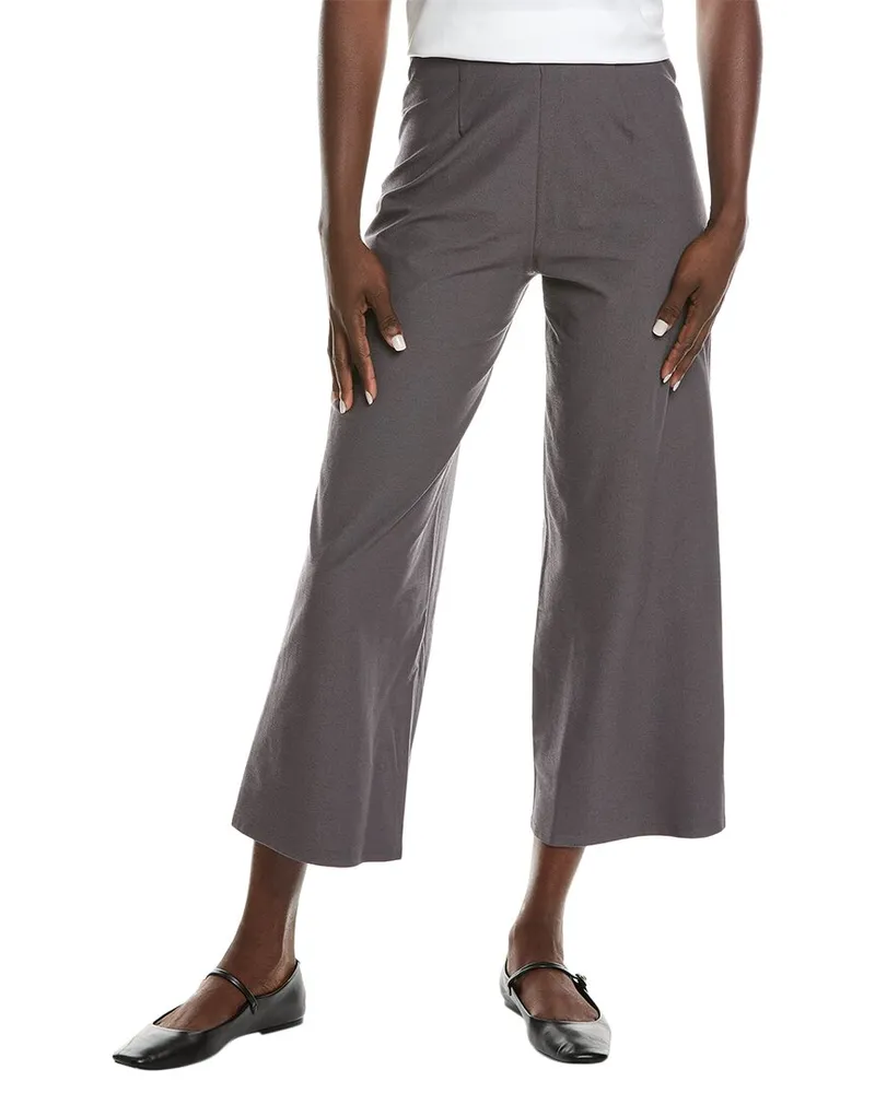 Eileen Fisher Wide Ankle Pant Grey