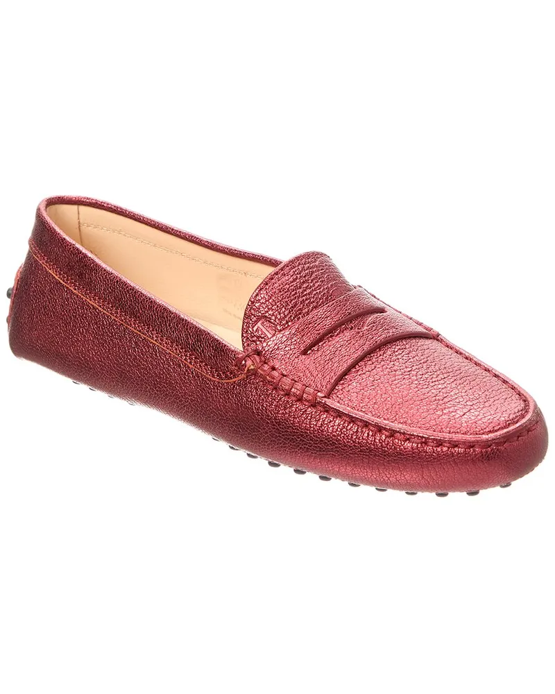 TOD'S TOD’s Gommino Leather Loafer Red