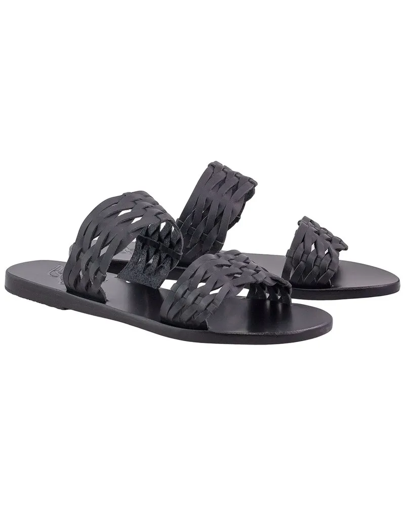 Ancient Greek Sandals Melia Woven Leather Sandal Nocolor