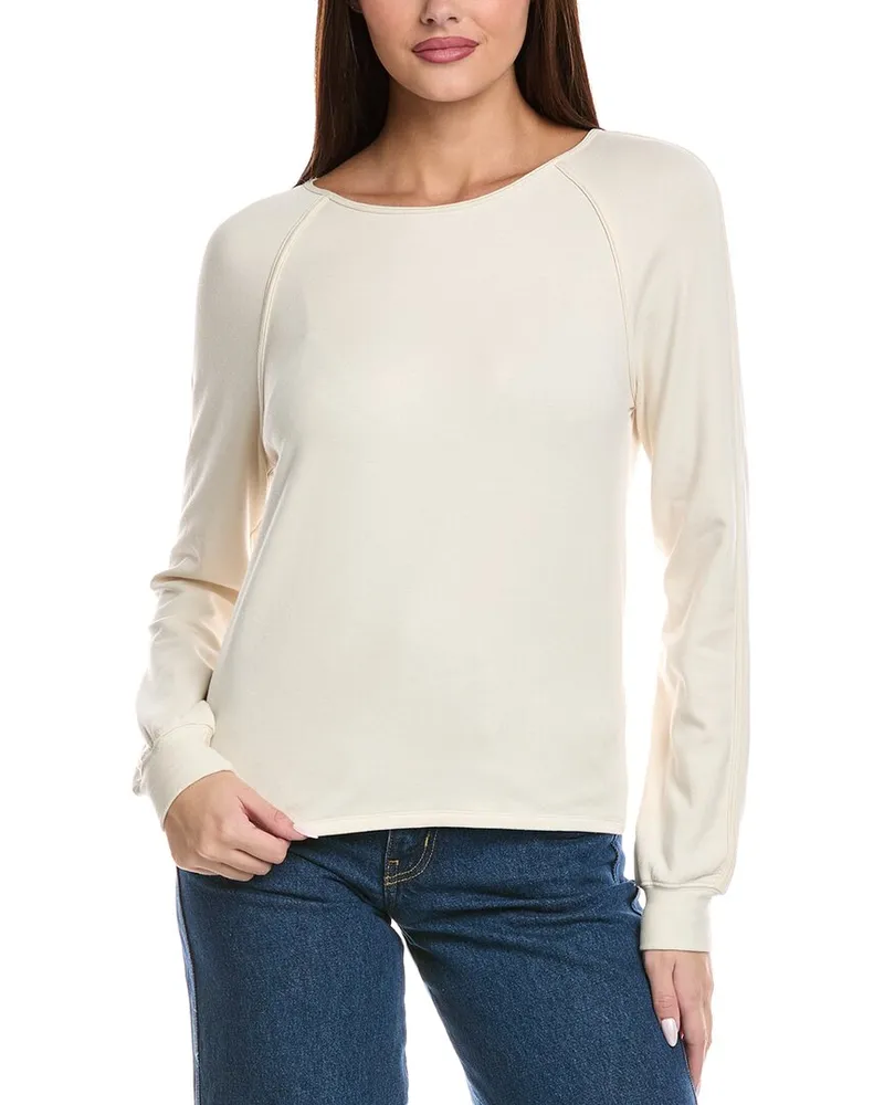 Majestic French Terry Sweatshirt Tan