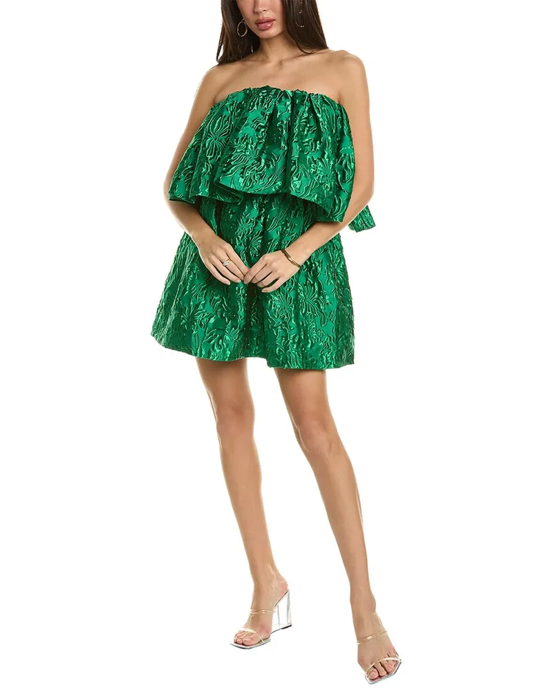 Ulla Johnson Oui Mini Dress Green