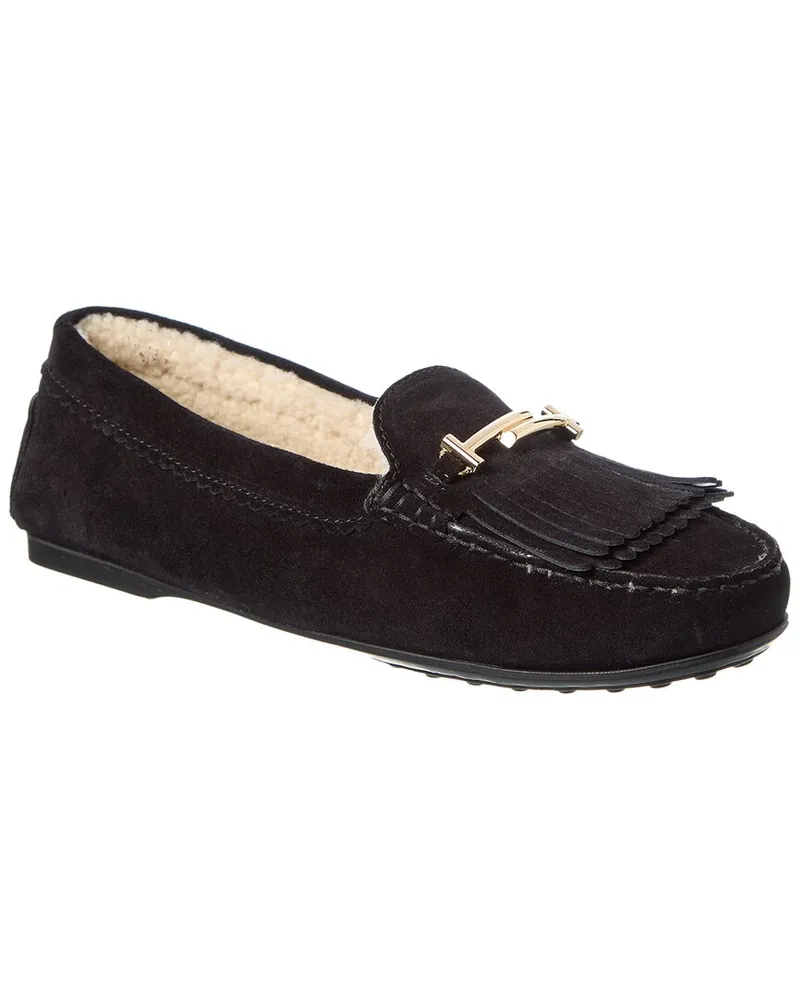 TOD'S TOD’s Suede Loafer Black