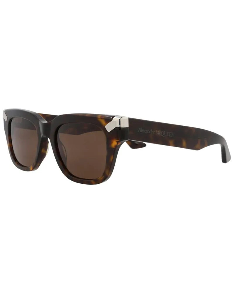 Alexander McQueen Men's AM0439S 51mm Sunglasses Brown