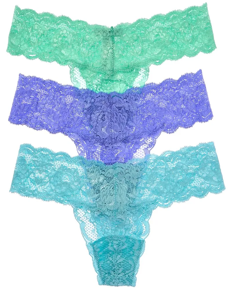 Cosabella 3pk Never Say Never Lowrider Thong Nocolor