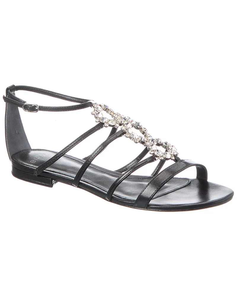 Alexandre Birman Alice Leather Sandal Black