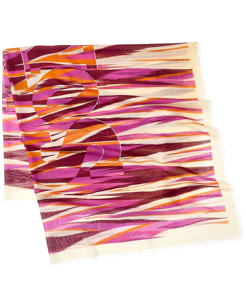 Missoni Silk-Blend Scarf White