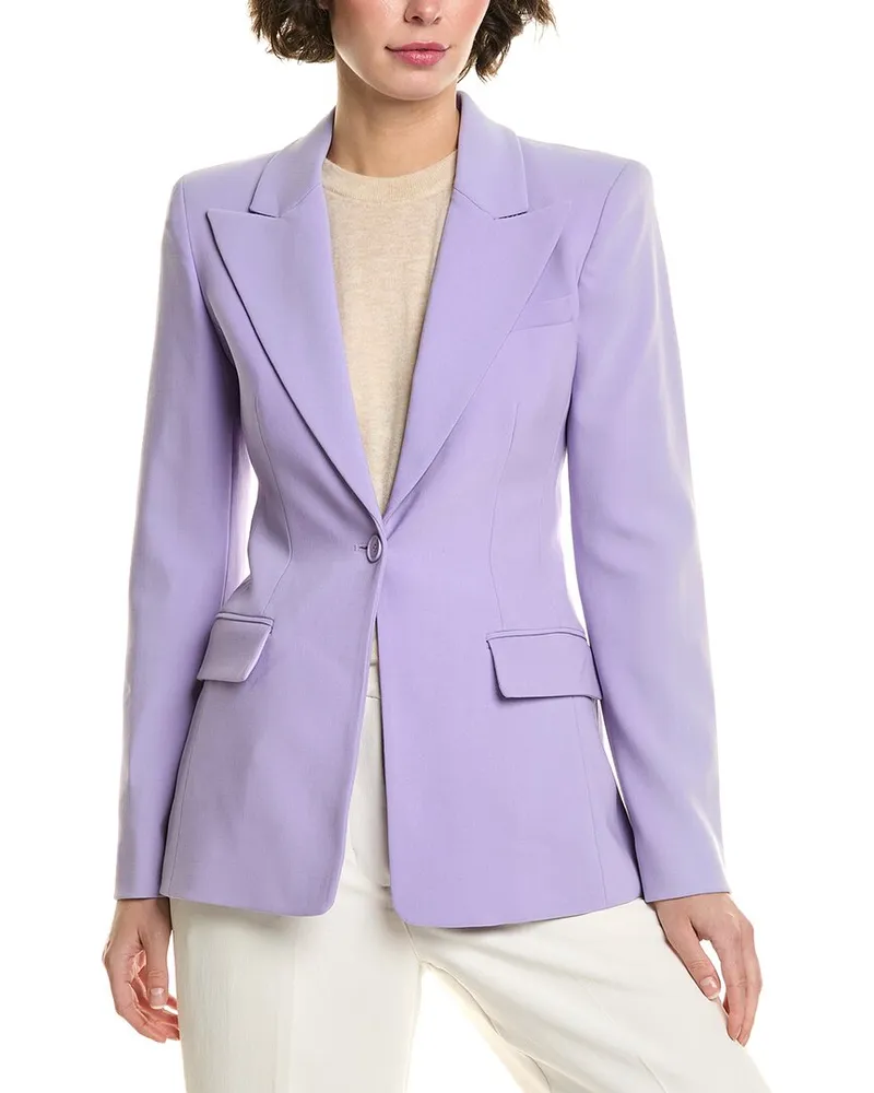 Michael Kors Georgina Wool-Blend Blazer Nocolor