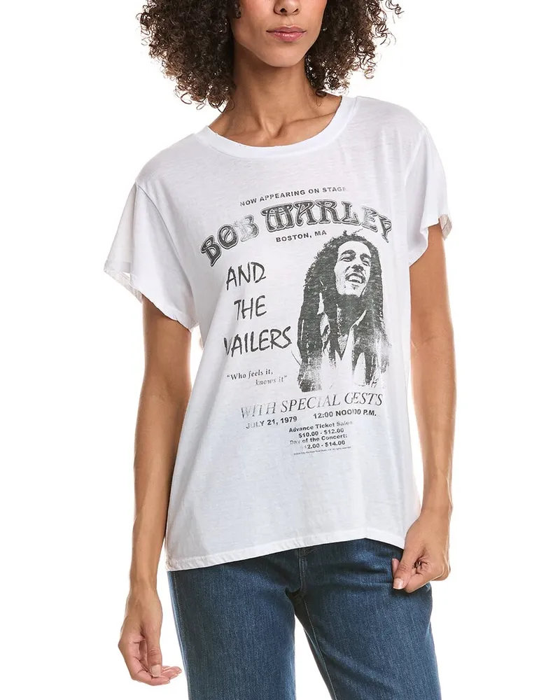 Chaser Bob Marley Harvard Stadium T-Shirt White