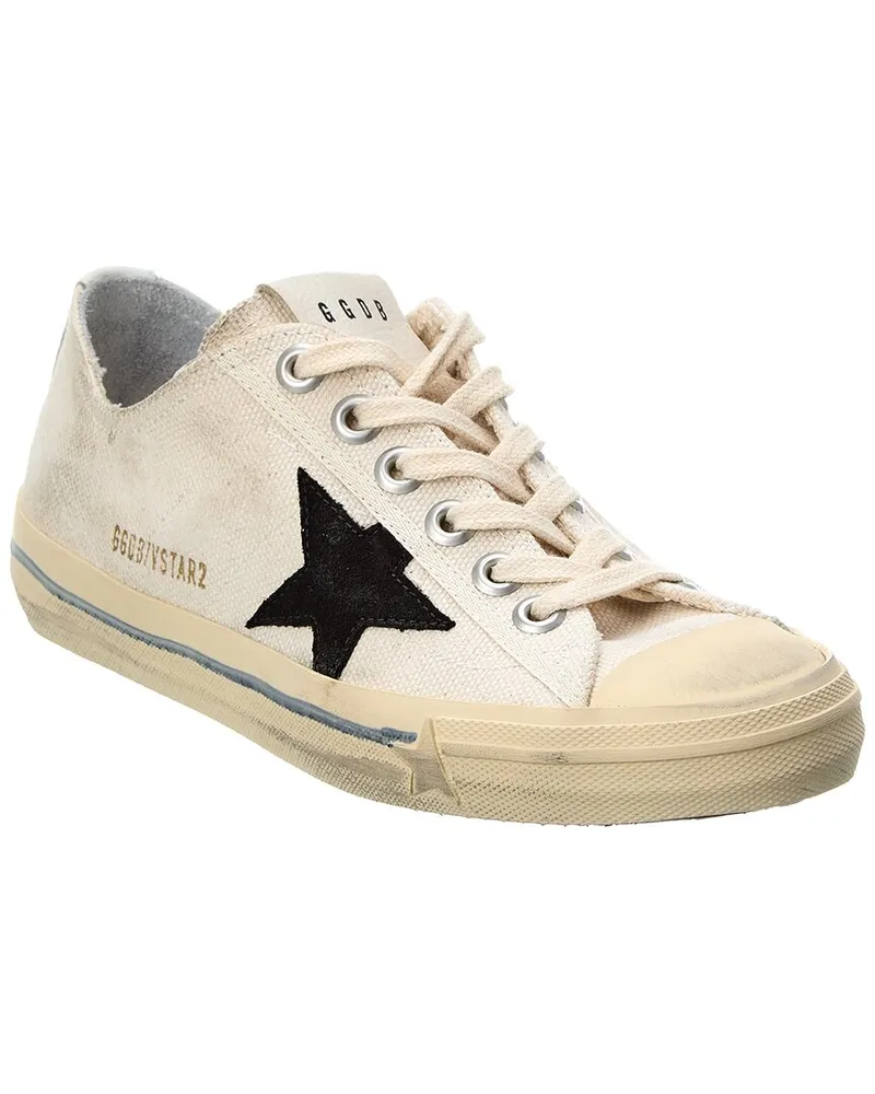 Golden Goose Limited Edition Vstar2 Canvas Sneaker White