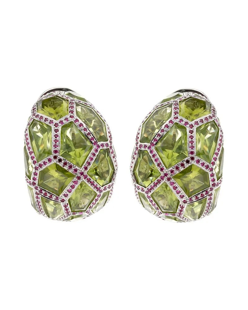 De Grisogono 18K 20.00 ct. tw. Gemstone Hoops (Authentic Pre-Loved Nocolor
