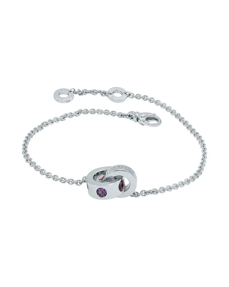 Bulgari 18K 0.12 ct. tw. Amethyst Bracelet Nocolor