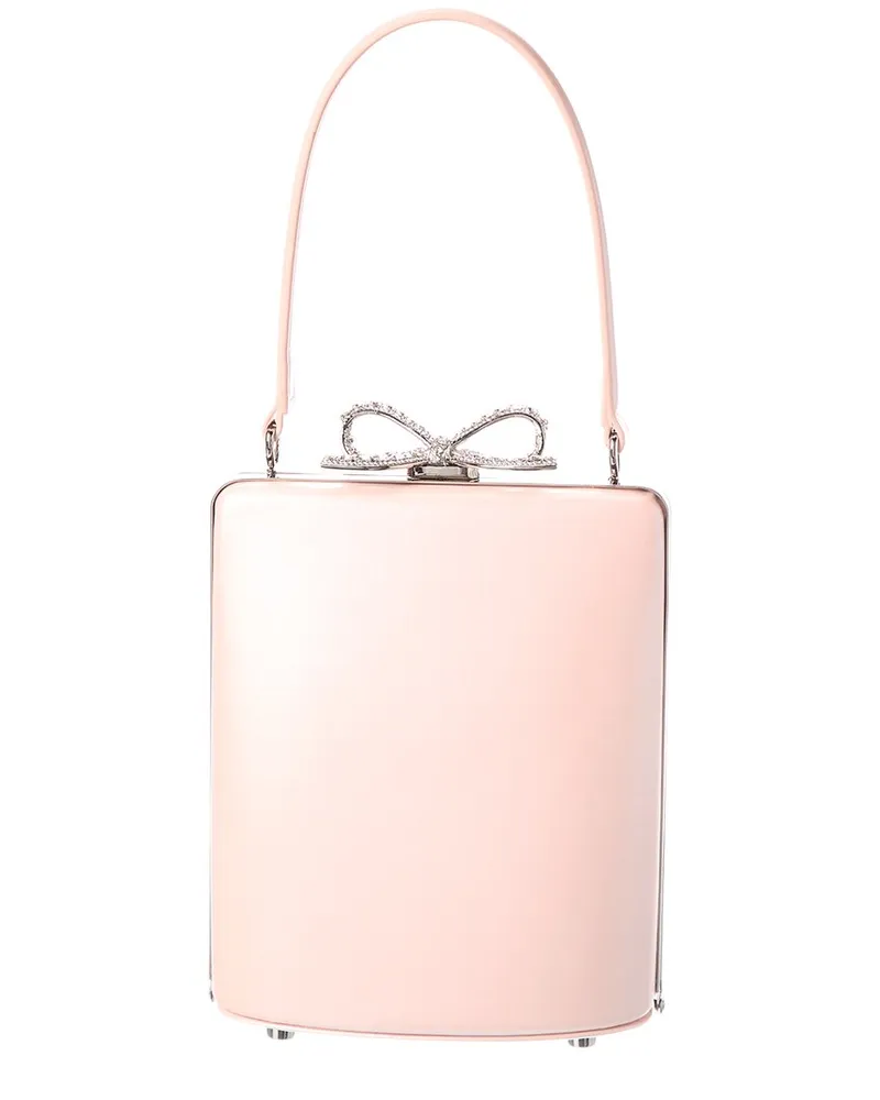 Self-Portrait Self-Portrait Bow Leather Bag Pink
