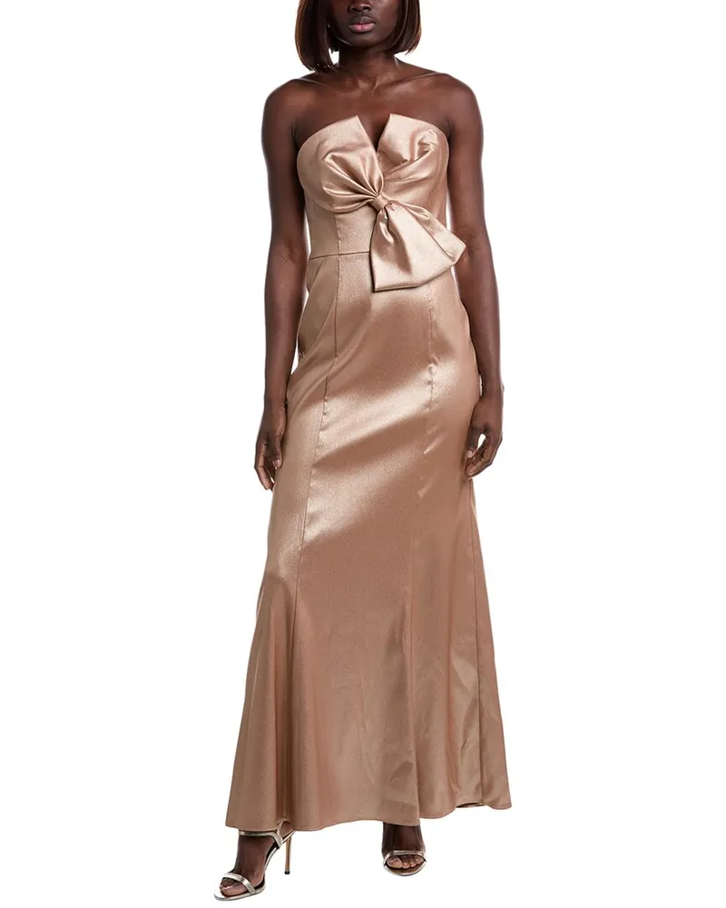 Aidan Mattox Aiden Mattox Mermaid Gown Blue