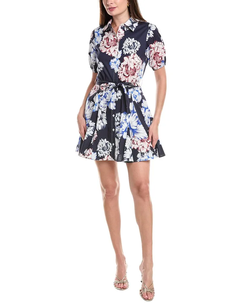 Milly Juni Poplin Shirtdress Blue