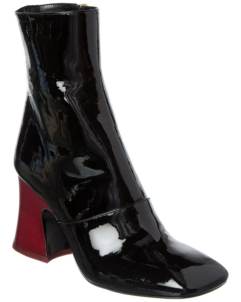 Chloé Janis Patent Bootie Black