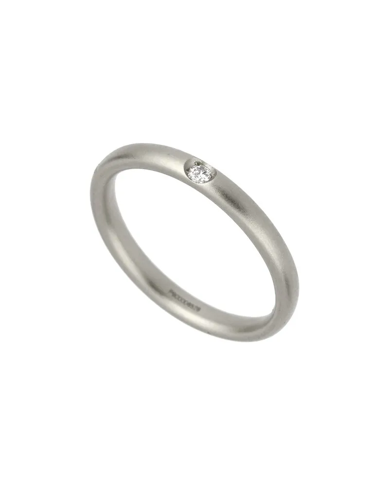Pomellato 18K 0.03 ct. tw. Diamond Satin Finish Ring (Authentic Pre-Loved Nocolor