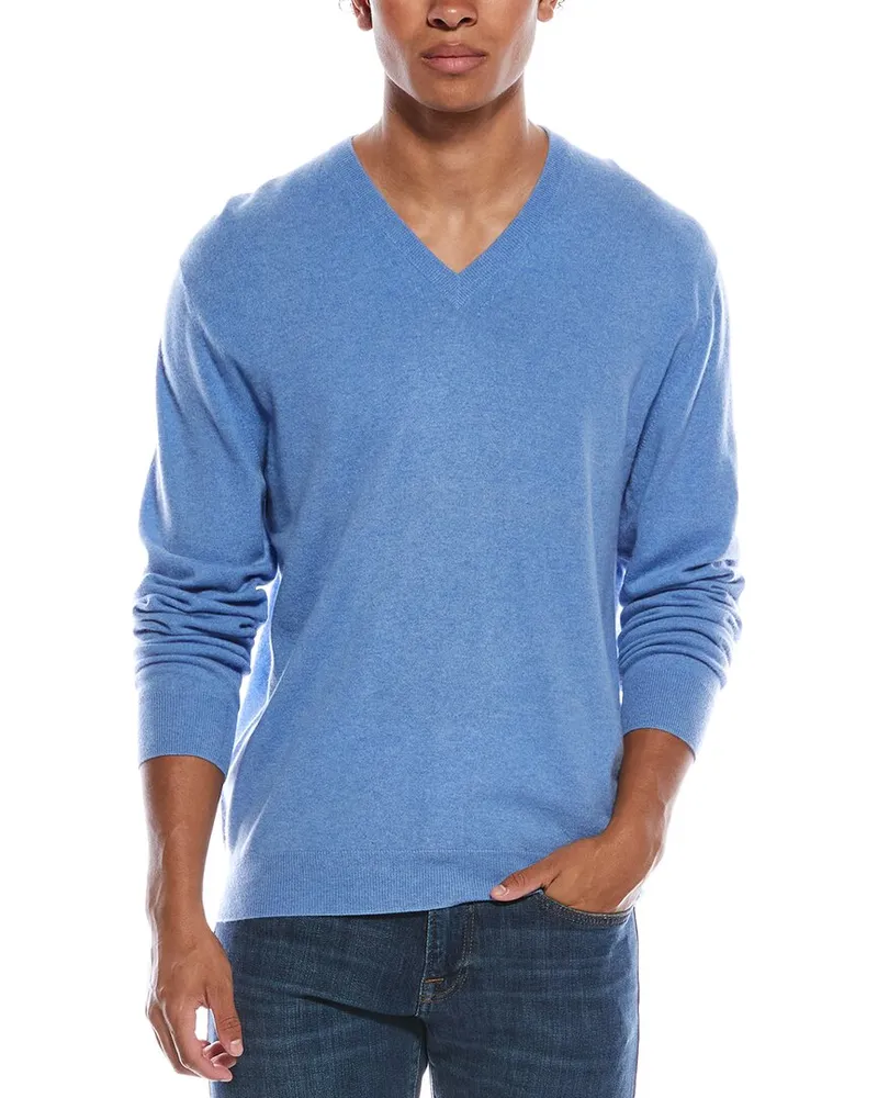 N.Peal Baby Cashmere V-Neck Sweater Nocolor