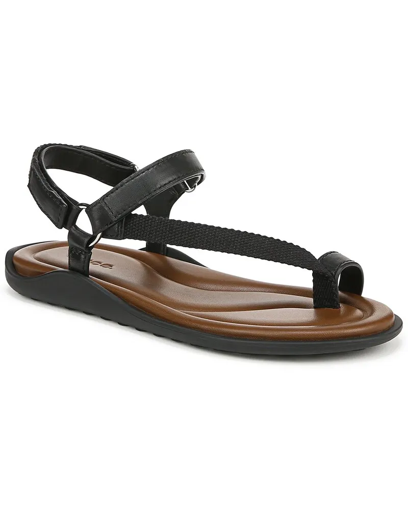 Vince Summer Leather-Trim Sandal Nocolor