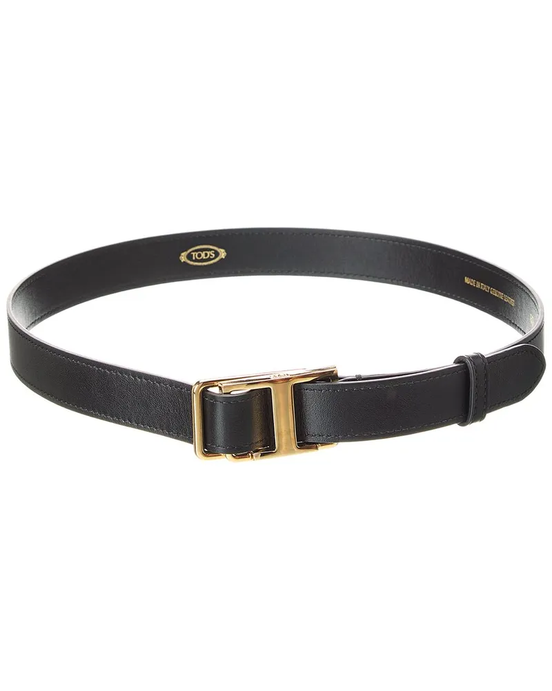 TOD'S TOD’s Leather Belt Black