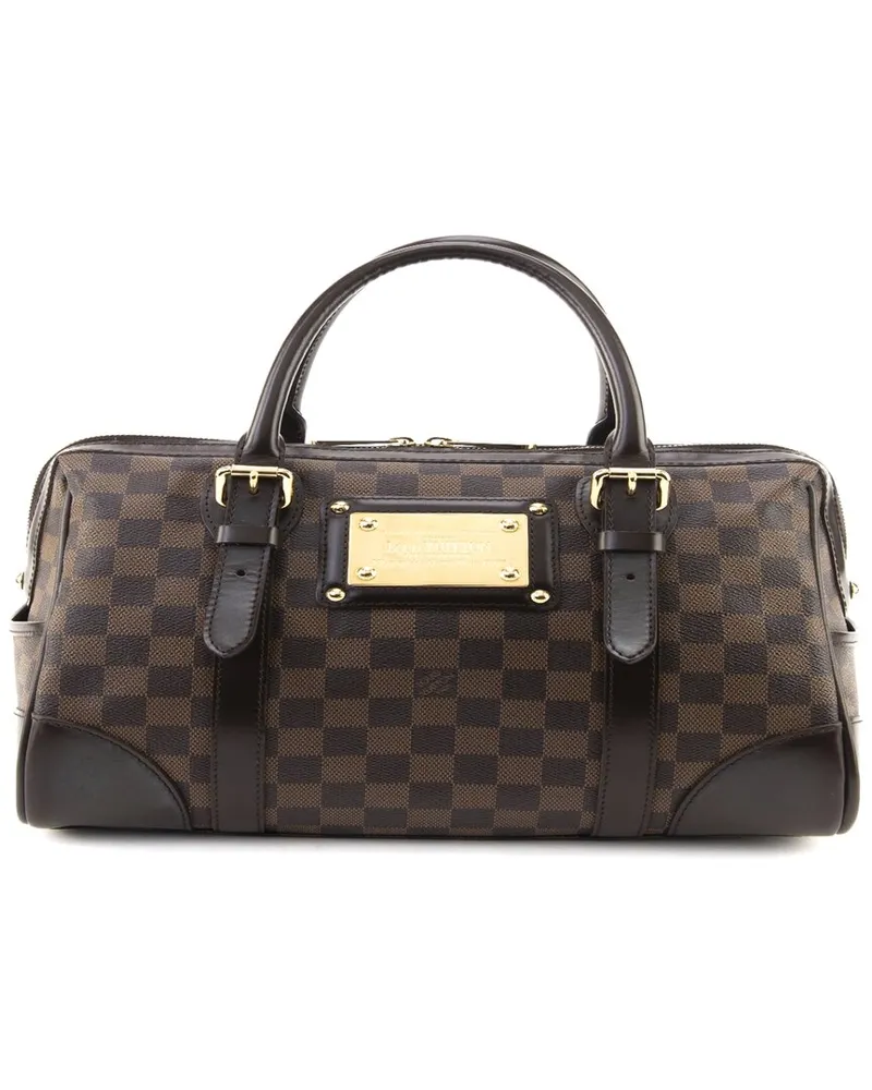 Louis Vuitton Brown Damier Ebene Coated Canvas Berkeley (Authentic Pre-Loved Nocolor