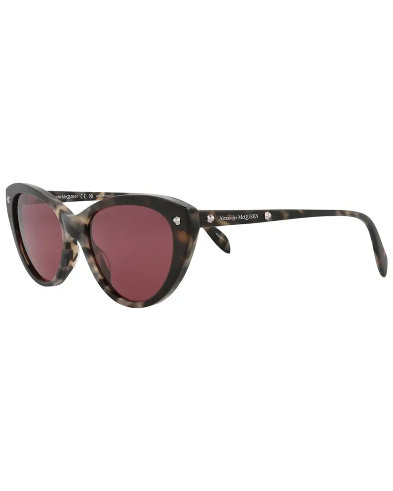 Alexander McQueen Women's Best 55mm Sunglasses Nocolor