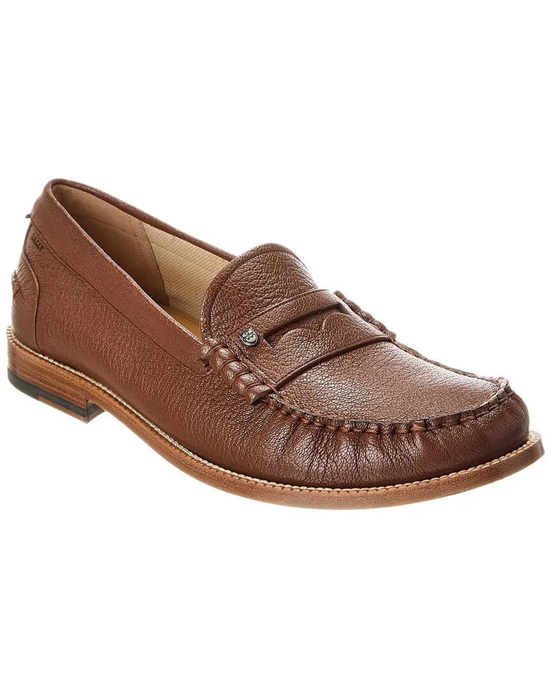 Bally Ron Leather Loafer Brown