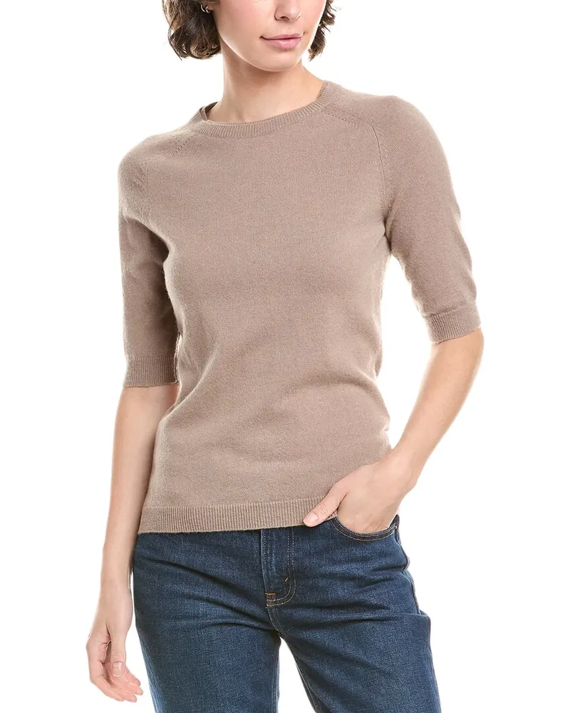 Max Mara Cima Wool & Cashmere-Blend Sweater Brown