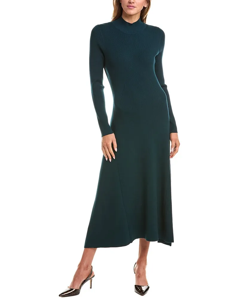 Reiss Chrissy Knitted High Neck Blue