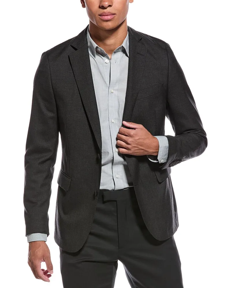 Officine Generale Fresco Wool Jacket Black