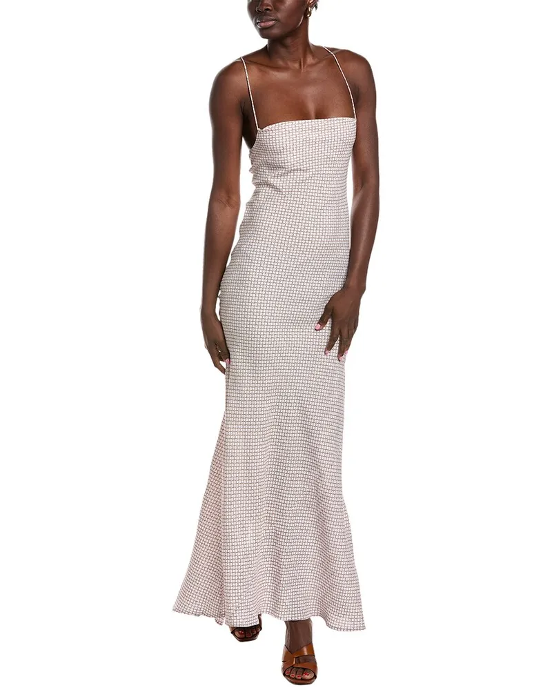 Faithfull The Brand Lusia Midi Dress Pink