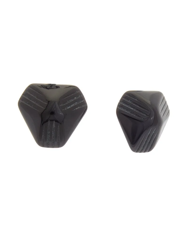 Kenneth Jay Lane Button Earrings Nocolor