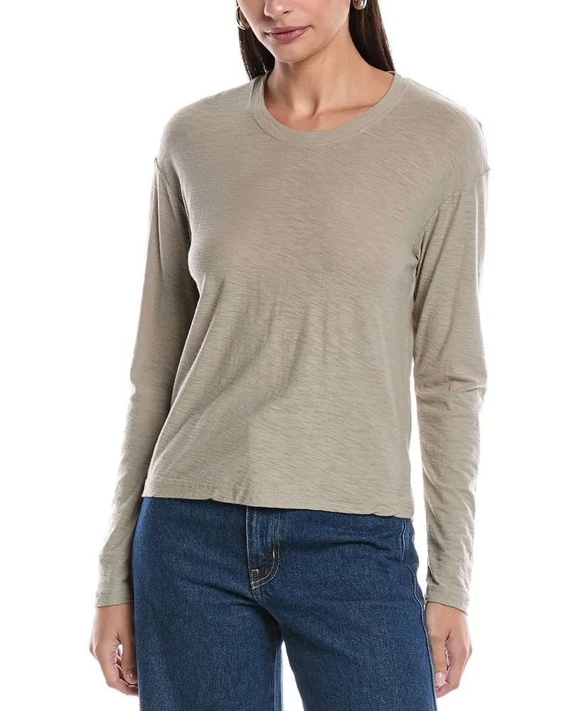 James Perse Boxy T-Shirt Brown