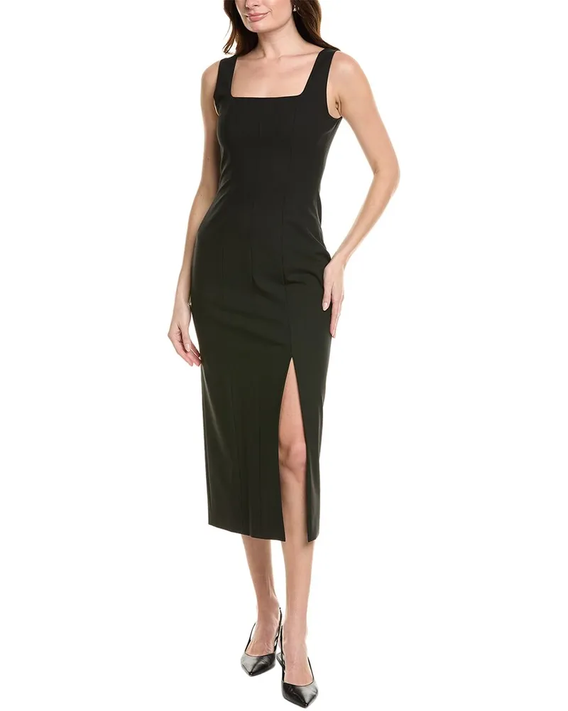 HUGO BOSS Dineza Midi Dress Black