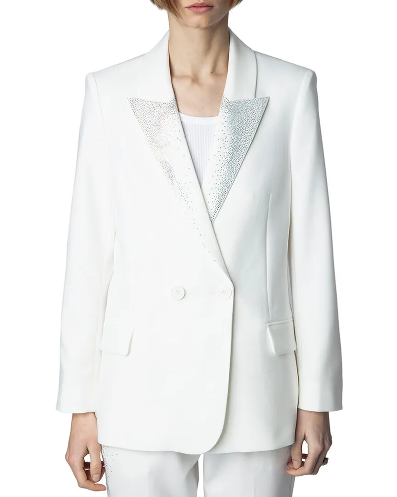 Zadig & Voltaire Visit Tailleur Strass Rain Blazer Nocolor