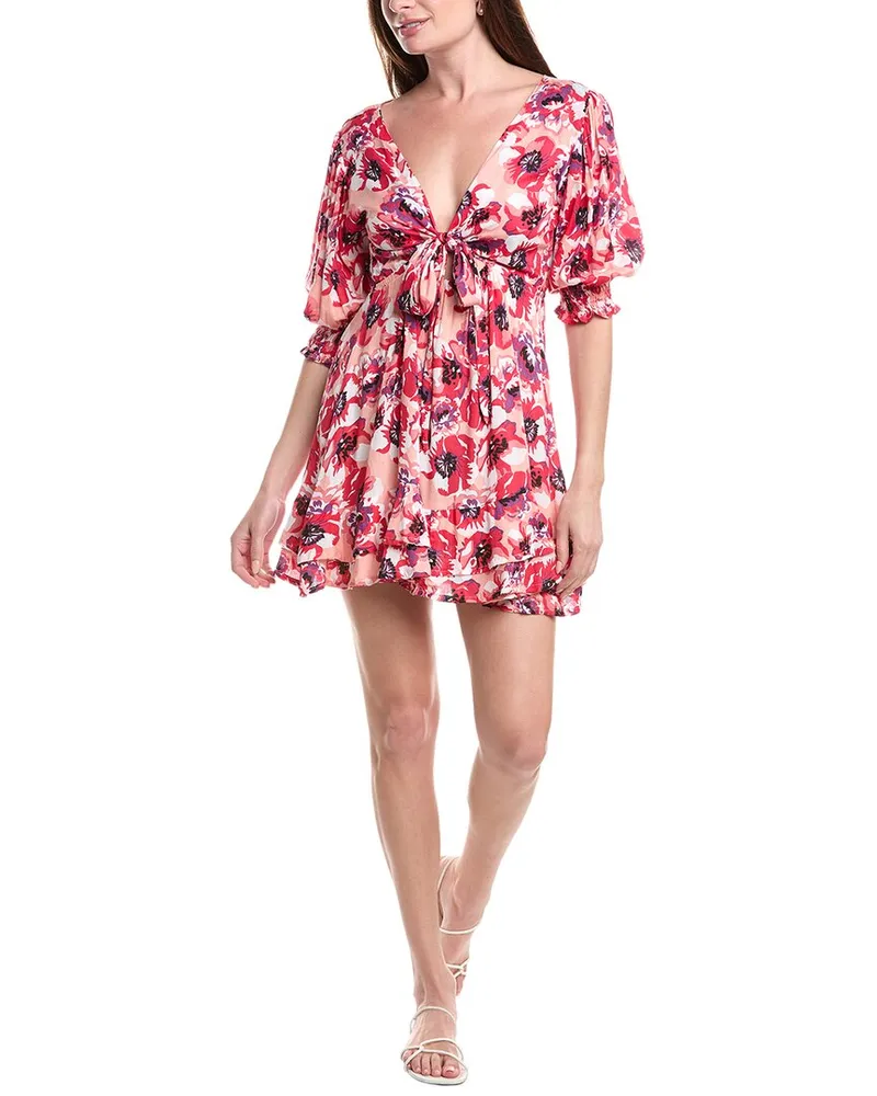 Tiare Hawaii Folklore Mini Dress Pink