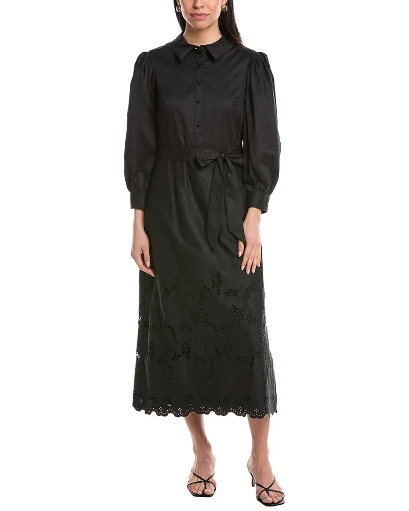 Mikael Aghal Midi Dress Black